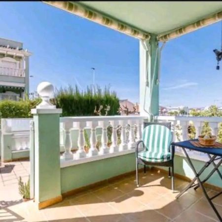 Bungalow Adaptado, Terraza Muy Grande Y Soleada. Gran Alacant Bagian luar foto