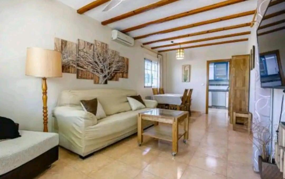 Bungalow Adaptado, Terraza Muy Grande Y Soleada. Gran Alacant Bagian luar foto