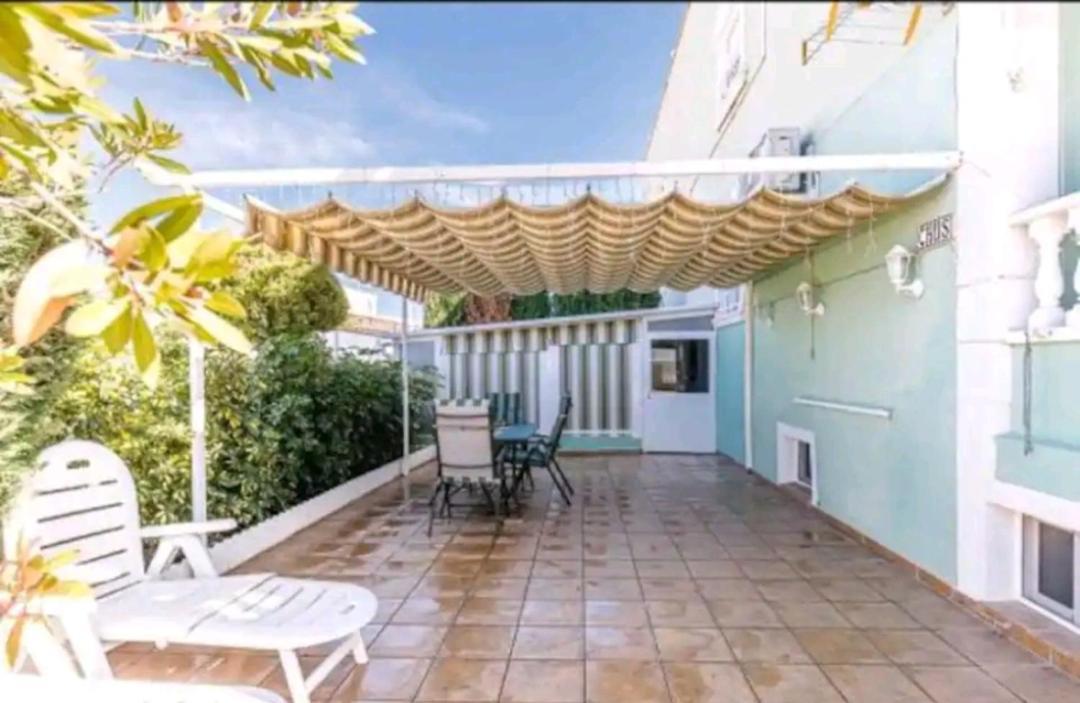 Bungalow Adaptado, Terraza Muy Grande Y Soleada. Gran Alacant Bagian luar foto