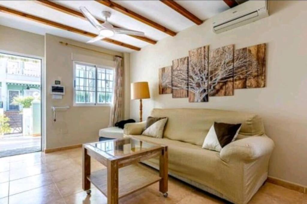Bungalow Adaptado, Terraza Muy Grande Y Soleada. Gran Alacant Bagian luar foto