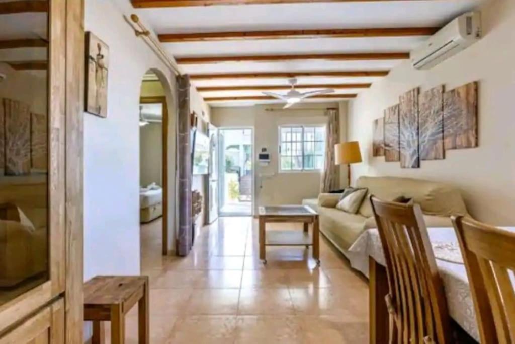 Bungalow Adaptado, Terraza Muy Grande Y Soleada. Gran Alacant Bagian luar foto
