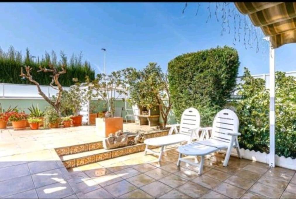 Bungalow Adaptado, Terraza Muy Grande Y Soleada. Gran Alacant Bagian luar foto